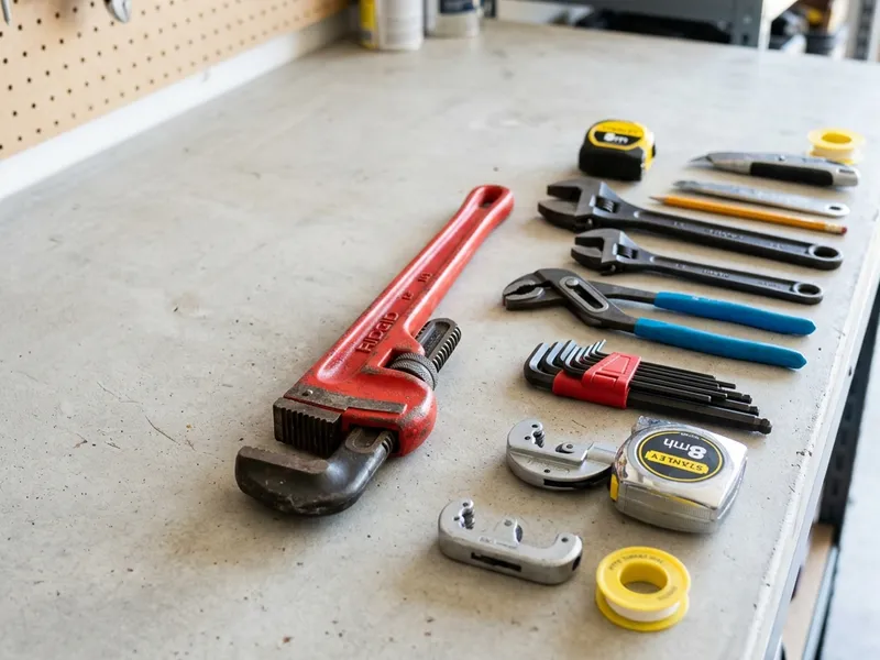 Professional plumbers in Petersburg, PA equipped with top-tier tools for residential and commercial plumbing services.